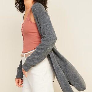 Old Navy Cozy Long-Line Open-Front Sweater